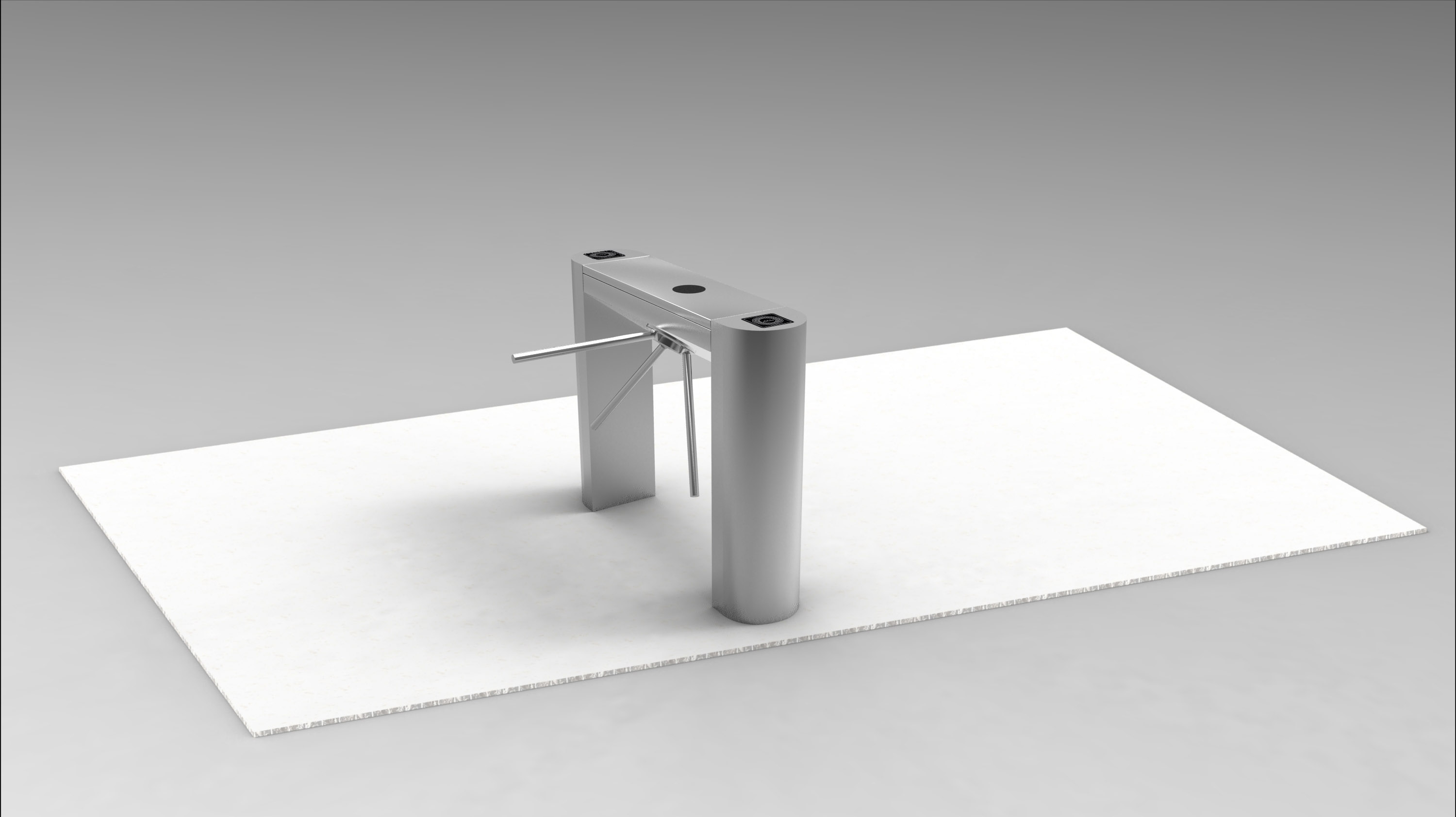 圓弧平角三輥閘