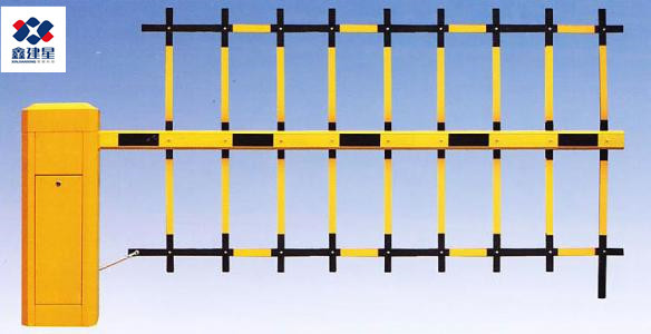 帶帽雙層柵欄道閘 帶帽雙層柵欄道閘